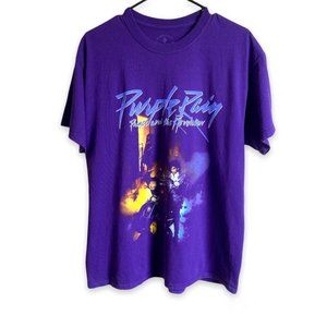 The Prince Estate Official Purple Rain Prince And The Revolution Shirt Sz Large